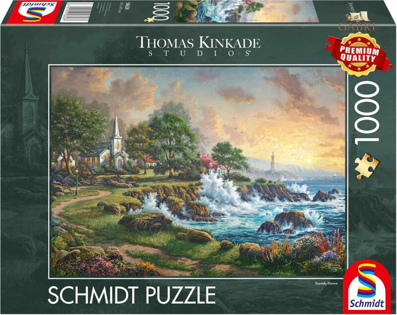 SCHMIDT Puzzle Přímořské útočiště 1000 dílků
