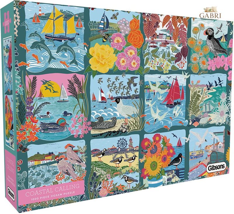GIBSONS Puzzle Pobřežní volání 1000 dílků