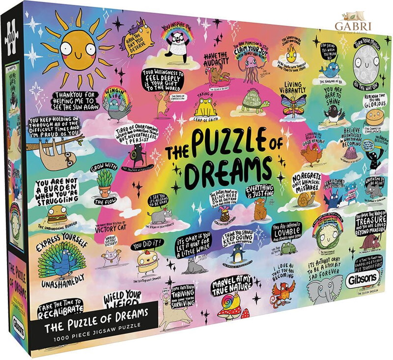 GIBSONS Puzzle Puzzle snů 1000 dílků