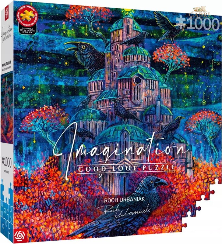 GOOD LOOT Puzzle Imagination: Roch Urbaniak - Pevnost Havraní královny 1000 dílků