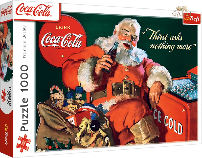 TREFL Puzzle Coca-Cola: Dárky od Santa Clause 1000 dílků