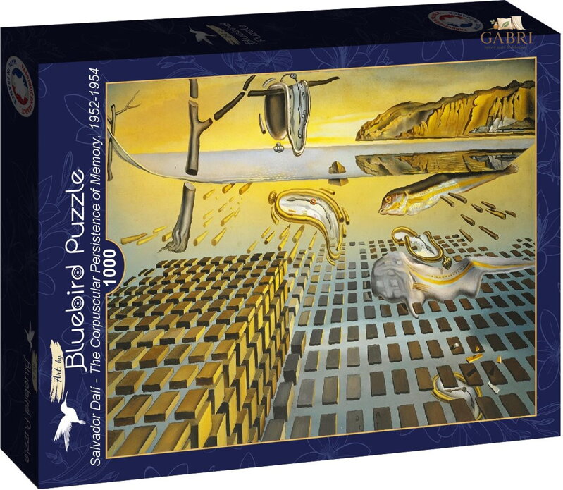 BLUEBIRD Puzzle Salvador Dalí - Persistence paměti 1000 dílků