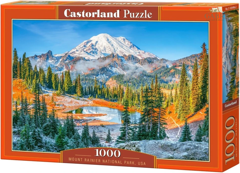 CASTORLAND Puzzle Národní park Mount Rainier 1000 dílků