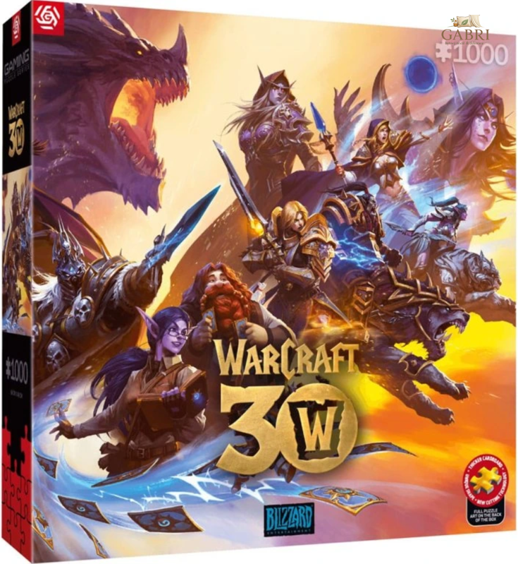 GOOD LOOT Puzzle War of Warcraft: 30th Anniversary 1000 dílků