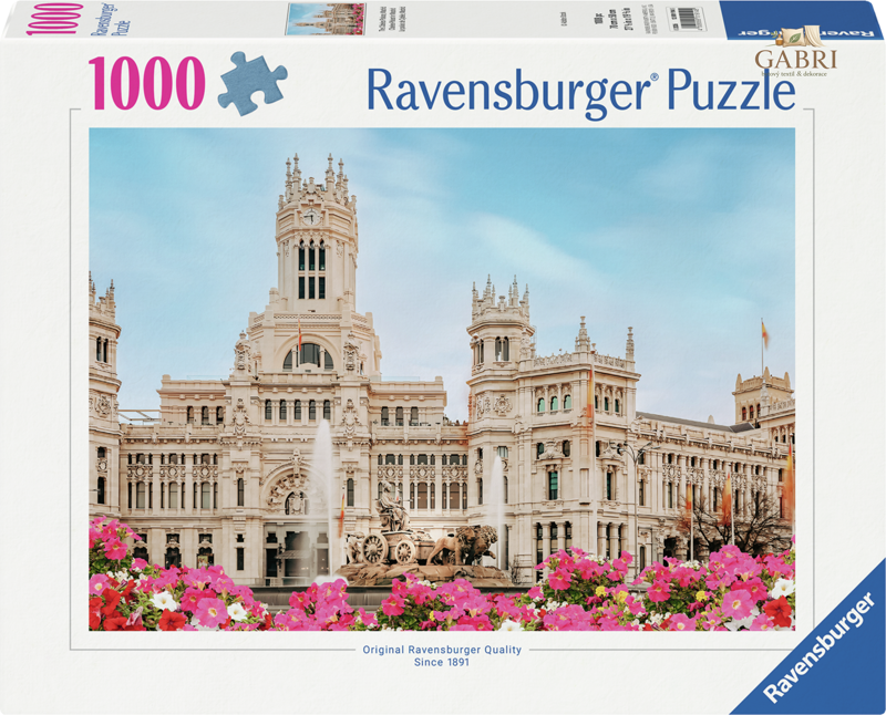 RAVENSBURGER Puzzle Palác Cibeles 1000 dílků