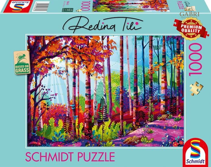 SCHMIDT Puzzle V srdci lesa 1000 dílků