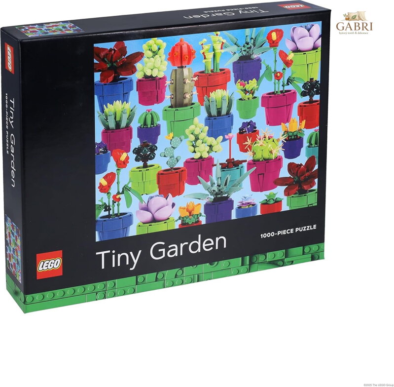 CHRONICLE BOOKS Puzzle LEGO® Malá zahrada 1000 dílků