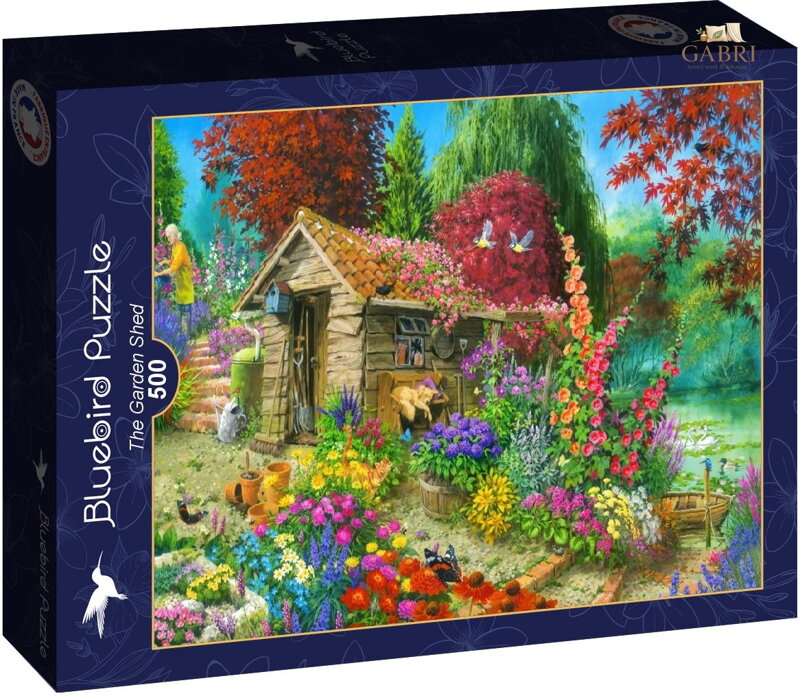BLUEBIRD Puzzle Zahradní kůlna 500 dílků
