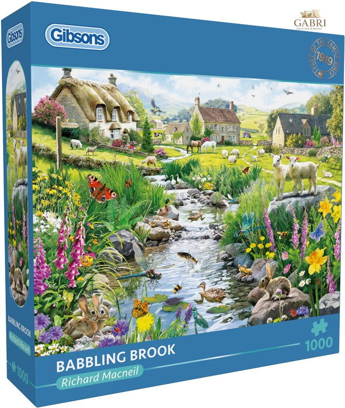GIBSONS Puzzle Bublající potůček 1000 dílků