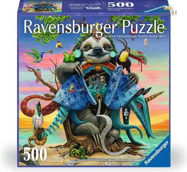 RAVENSBURGER Čtvercové puzzle Afterglow 500 dílků