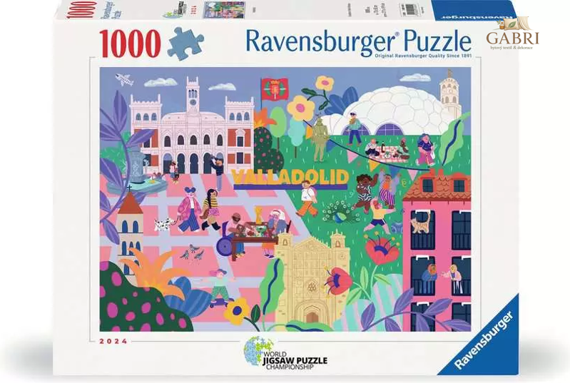 RAVENSBURGER Puzzle Valladolid 1000 dílků