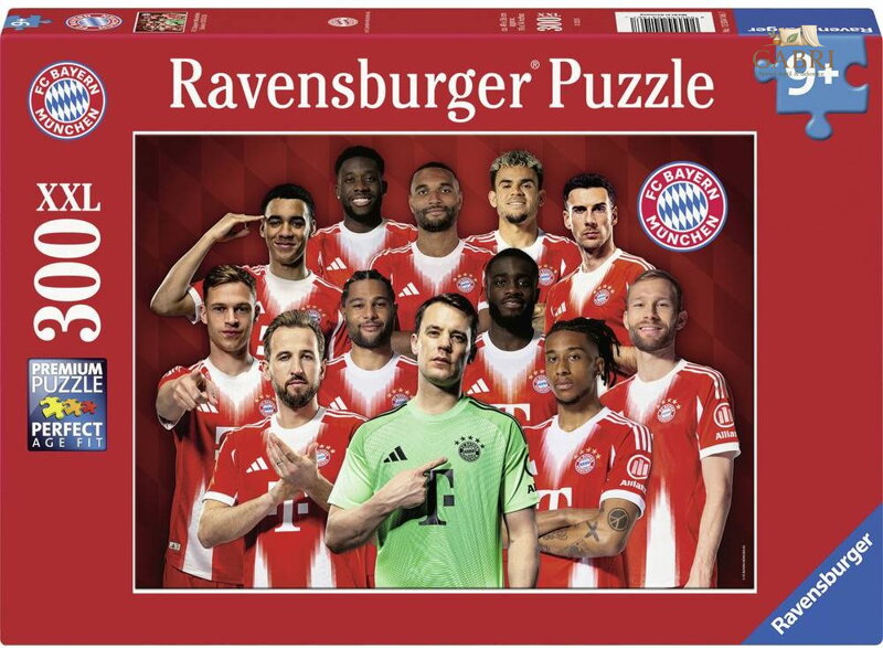 RAVENSBURGER Puzzle FC Bayern 300 dílků