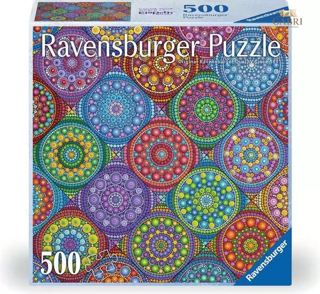 RAVENSBURGER Puzzle Nádherné mandaly 500 dílků