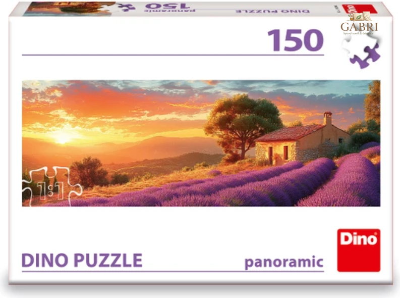 DINO Vertikální puzzle Úchvatná krajina 150 dílků