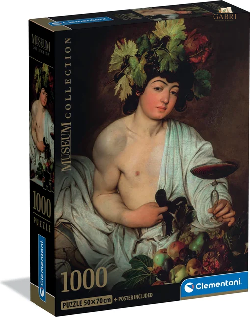 CLEMENTONI Puzzle Museum Collection: Bakchus 1000 dílků
