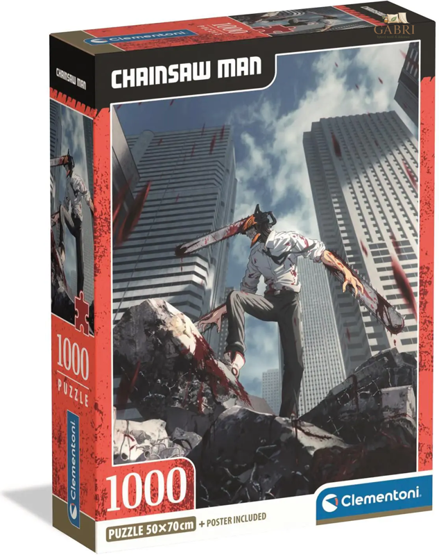 CLEMENTONI Puzzle Chainsaw Man 1000 dílků