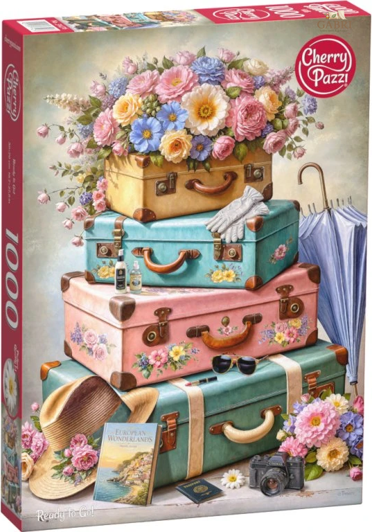 CHERRY PAZZI Puzzle Připraveni k odchodu! 1000 dílků