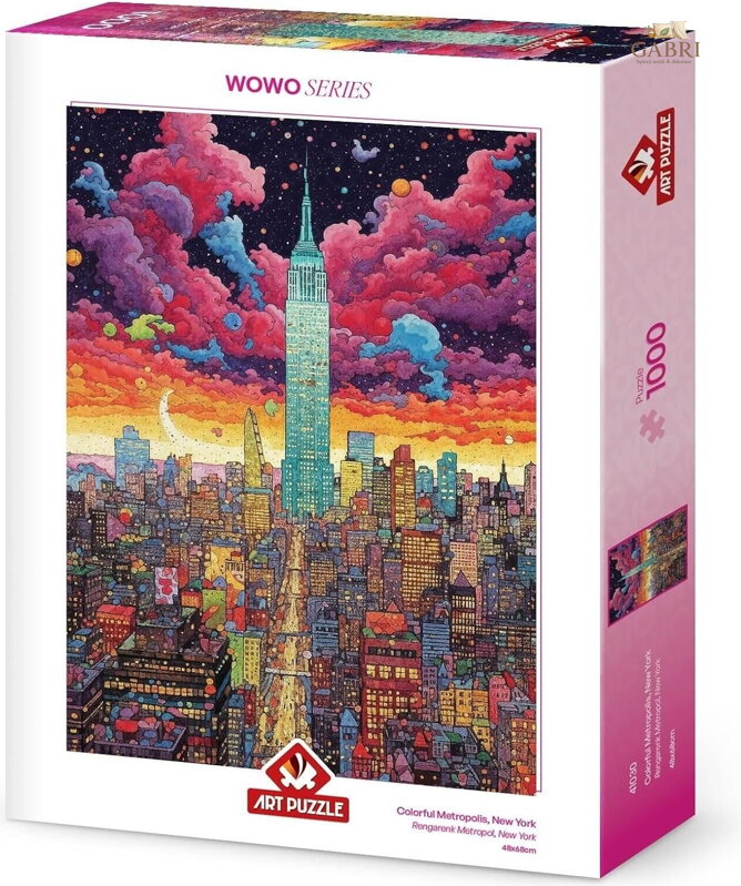 ART PUZZLE Puzzle WOWO Series: Barevný New York 1000 dílků