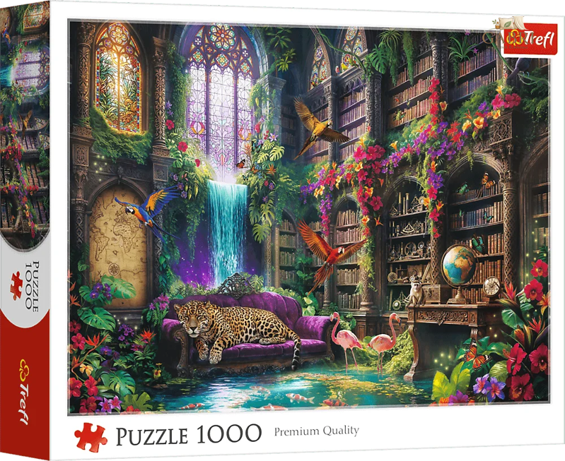 TREFL Puzzle Kouzelná knihovna 1000 dílků