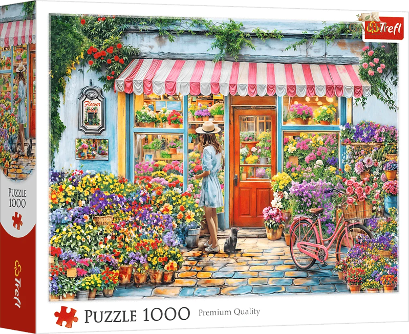 TREFL Puzzle Květinářství 1000 dílků