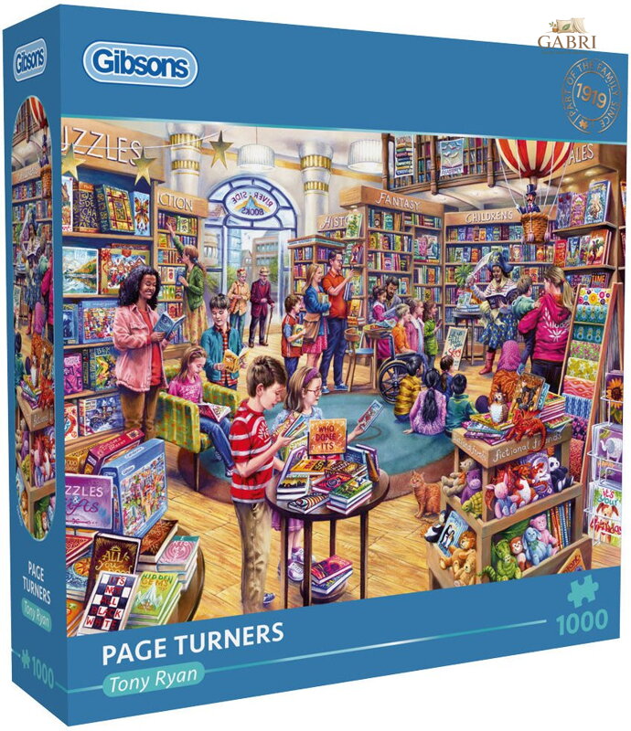 GIBSONS Puzzle Obraceči stránek 1000 dílků