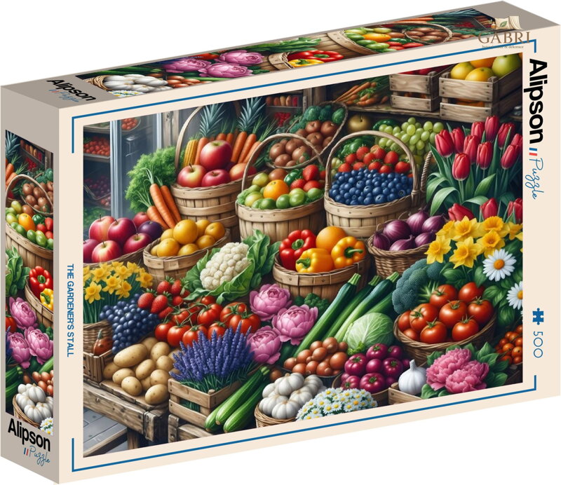 ALIPSON Puzzle Zahradníkův stánek 500 dílků
