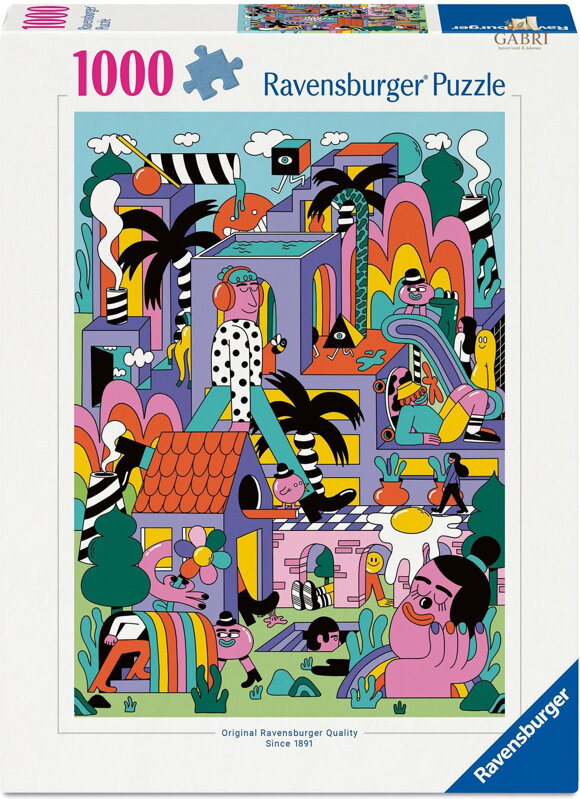 RAVENSBURGER Puzzle Snění 1000 dílků