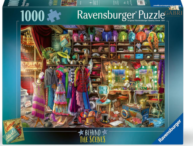 RAVENSBURGER Puzzle Zákulisí 1000 dílků