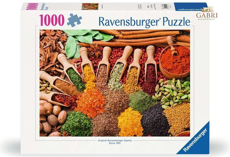 RAVENSBURGER Puzzle Bylinky a koření 1000 dílků