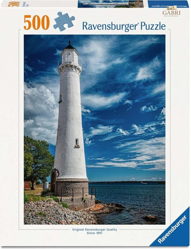 RAVENSBURGER Puzzle Maják v Karlskroně, Švédsko 500 dílků