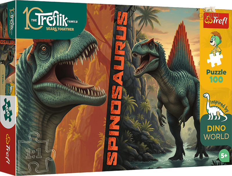 TREFL Puzzle Dino World: Spinosaurus 100 dílků