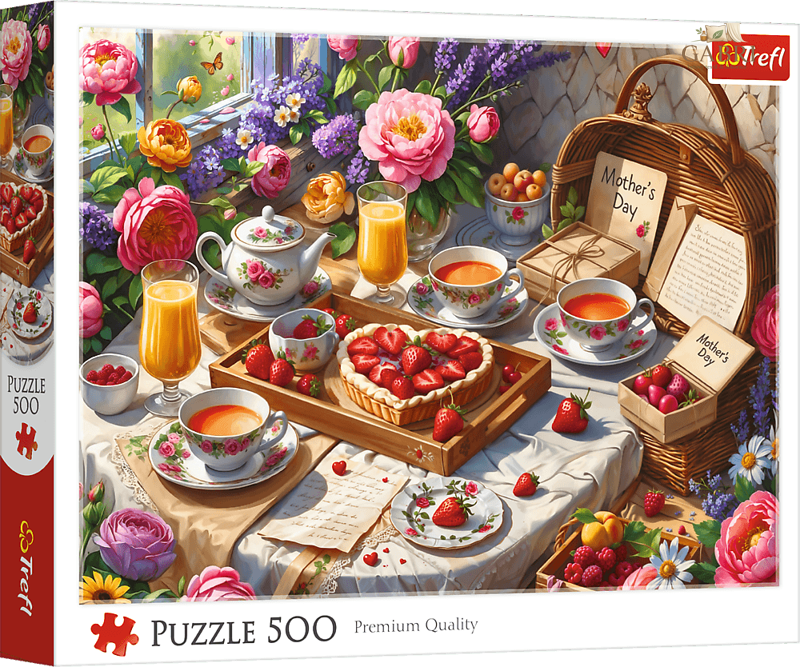 TREFL Puzzle Sladkosti ke Dni matek 500 dílků