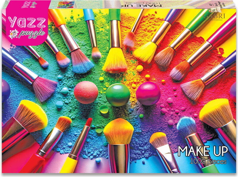 YAZZ Puzzle Make-up 1000 dílků