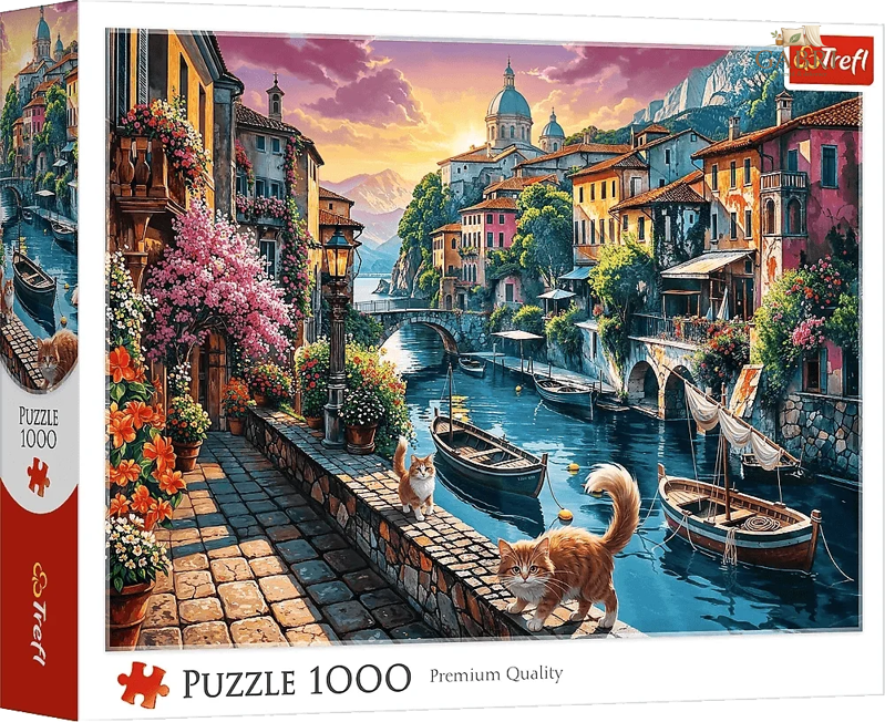 TREFL Puzzle Italská dovolená 1000 dílků