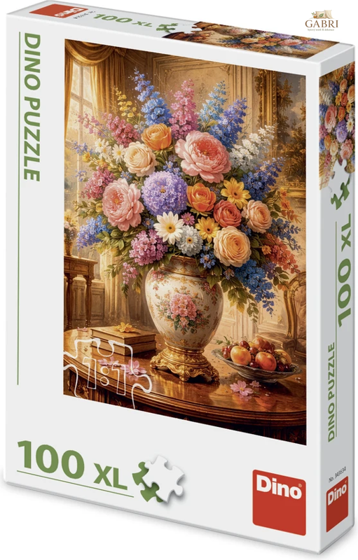 DINO Puzzle Květinové zátiší XL 100 dílků