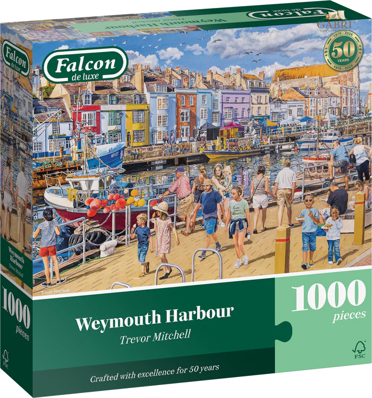 FALCON Puzzle Přístav Weymouth 1000 dílků