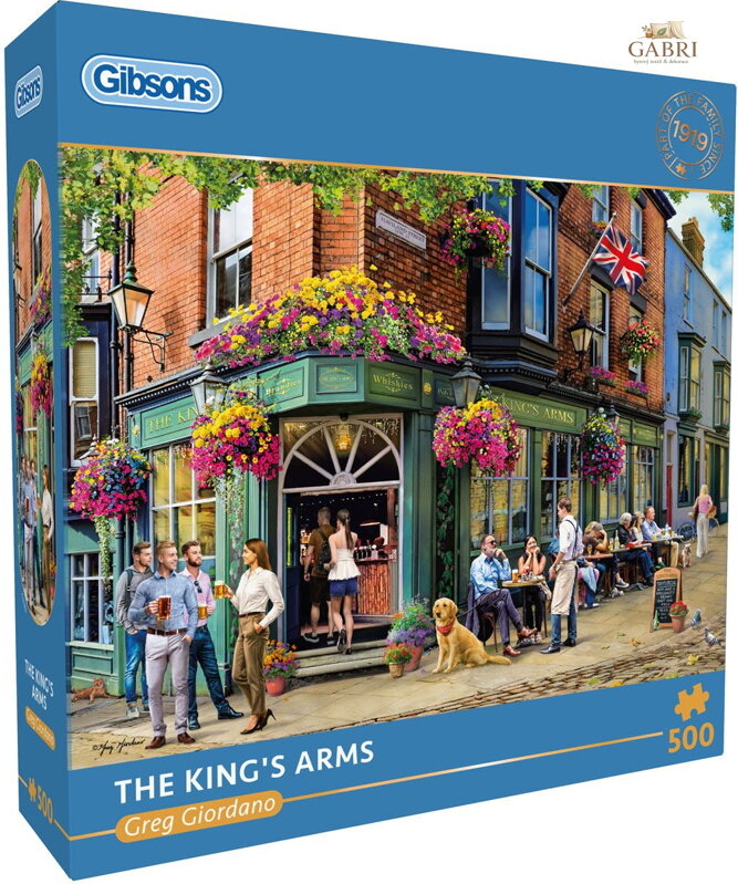 GIBSONS Puzzle Bar The King's Arms 500 dílků