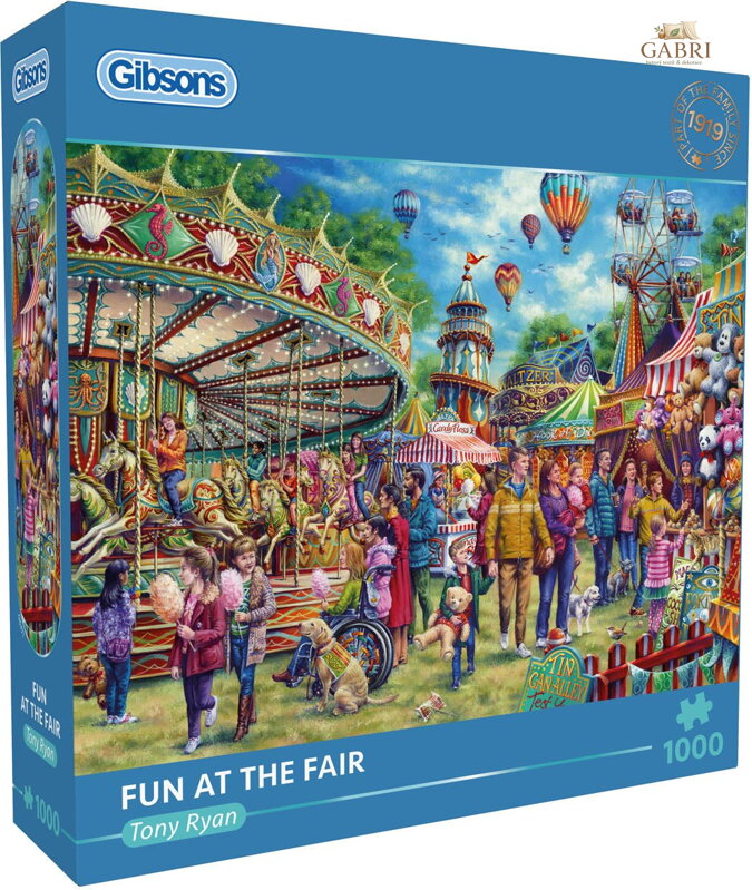 GIBSONS Puzzle Zábava na pouti 1000 dílků