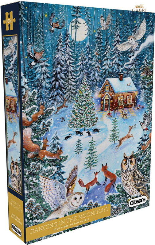 GIBSONS Puzzle Tanec v měsíčním svitu 1000 dílků