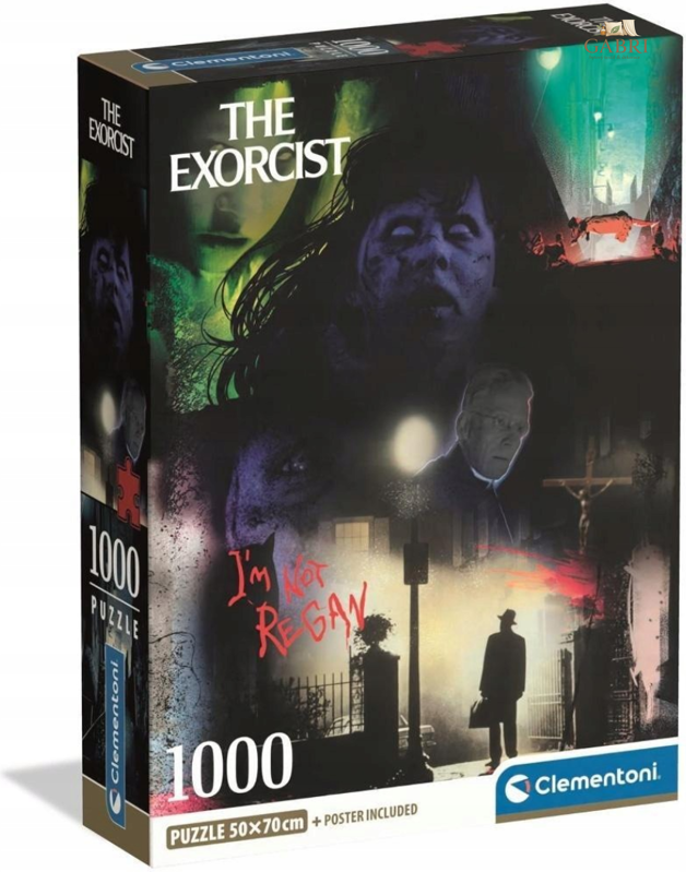 CLEMENTONI Puzzle Horror Collection: Vymítač ďábla 1000 dílků