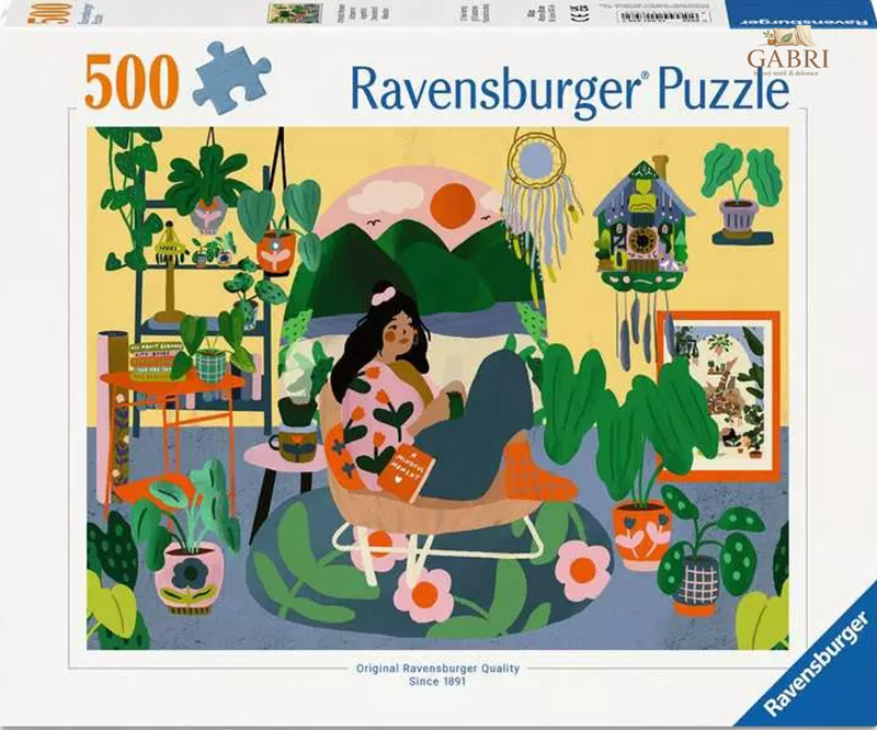 RAVENSBURGER Puzzle Chvíle klidu 500 dílků