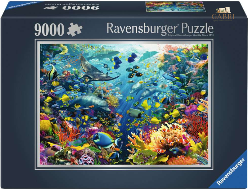 RAVENSBURGER Puzzle Podmořský ráj 9000 dílků