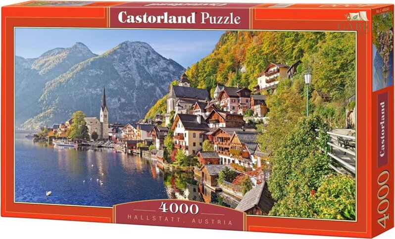 CASTORLAND Puzzle Hallstatt 4000 dílků