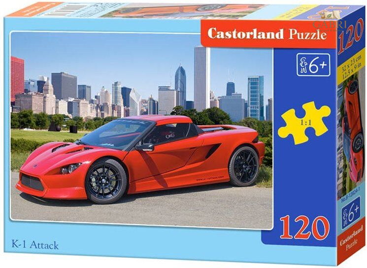 CASTORLAND Puzzle K-1 Attack 120 dílků