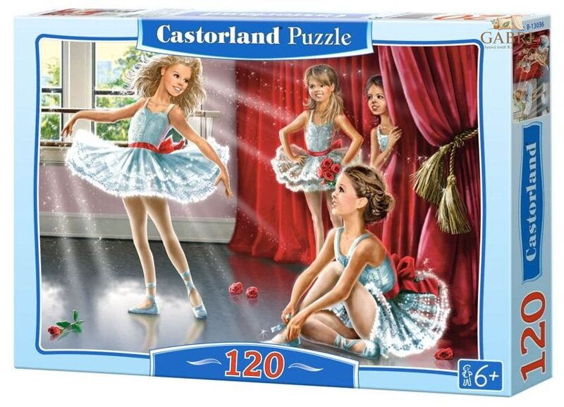 CASTORLAND Puzzle Hodina baletu 120 dílků
