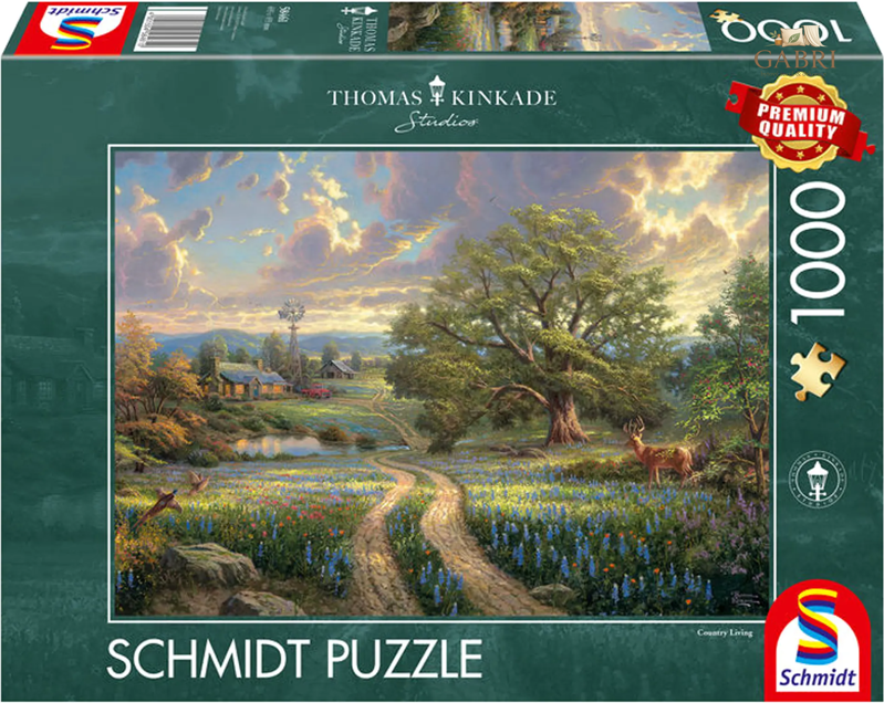 SCHMIDT Puzzle Život na venkově 1000 dílků