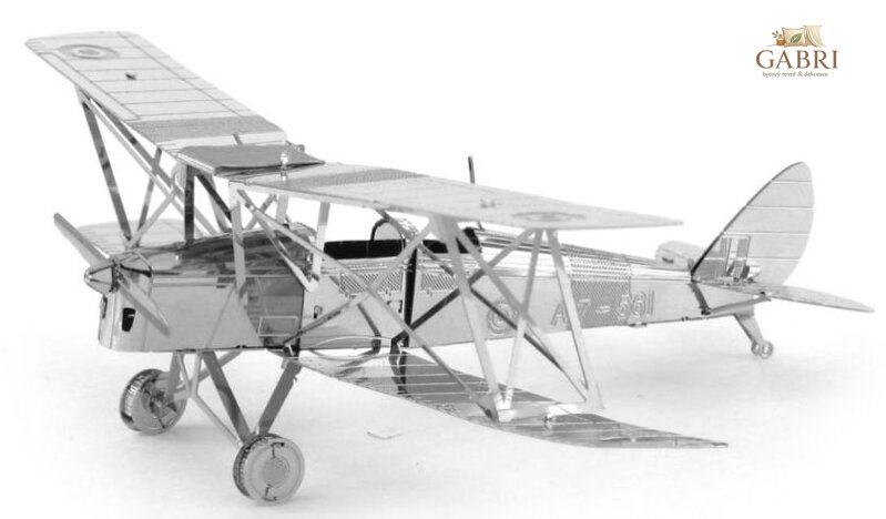 METAL EARTH 3D puzzle Letoun de Havilland Tiger Moth
