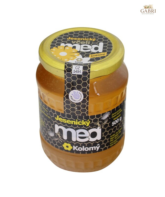 Med včelí Květový 500g Kolomý 3152