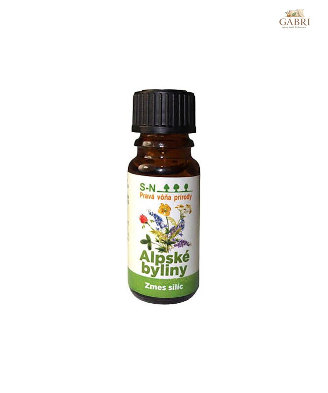 Alpské byliny éterický olej 10ml Slow Natur 745