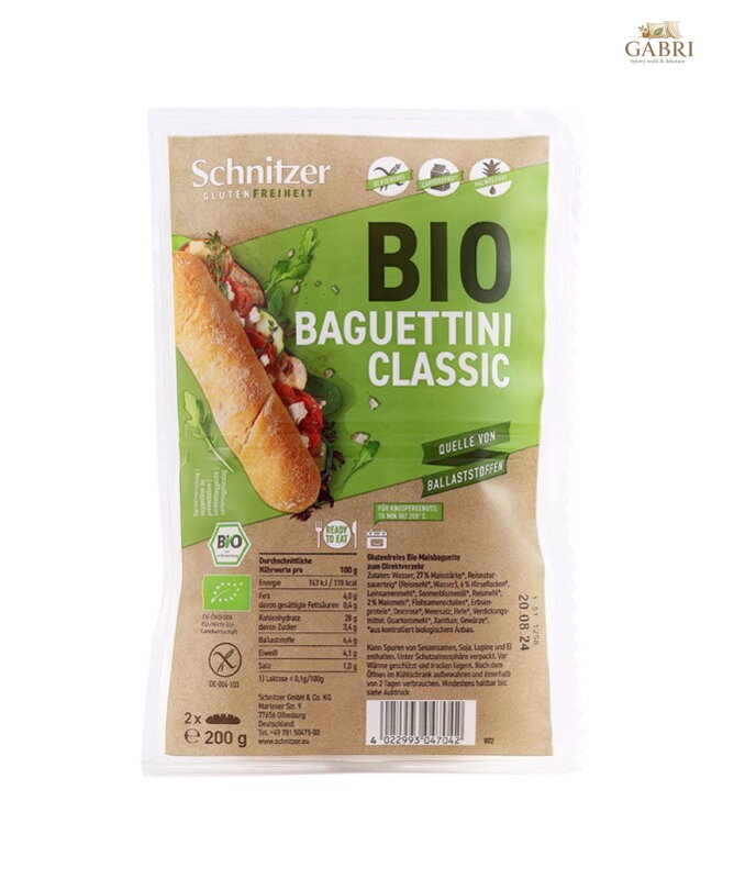 Bagety classic BIO 200g Schnitzer bez lepku 3357